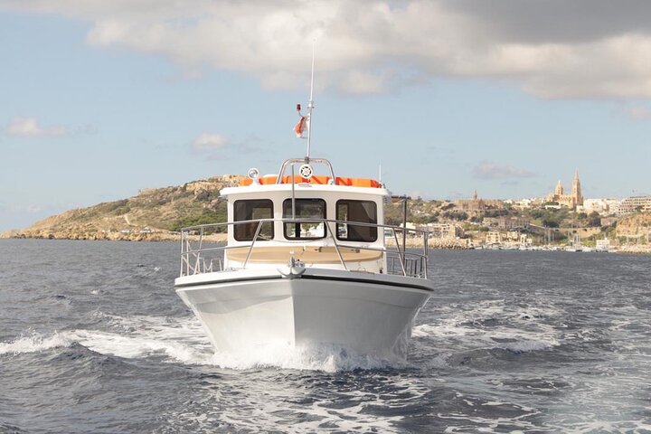 Malta: Private Boat Trip & Cruises Comino, Blue Lagoon, Gozo