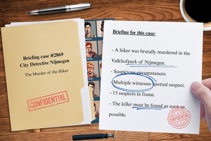 Nijmegen Murder Mystery Self Guided Detective Game