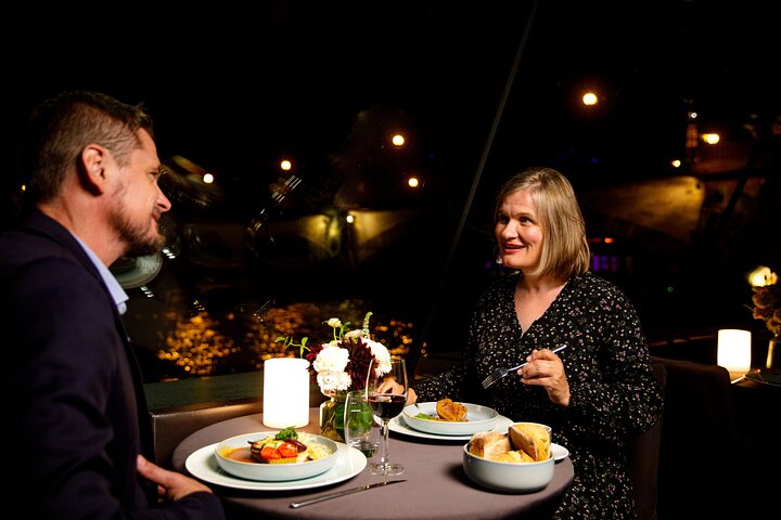 Bateaux Parisiens Seine River Gourmet Dinner & Sightseeing Cruise