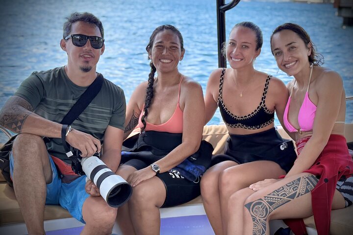 Guided Small Group Whale Watching and Swim Tour Tahiti