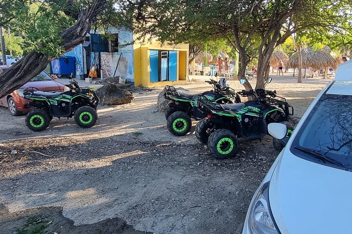 West Curaçao ATV Tour: Dessert & Cave - Flamingo - Turtles...