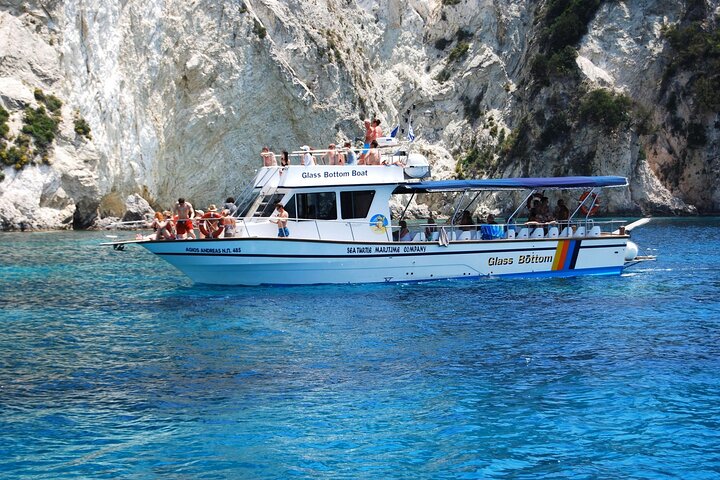 Corinth Canal Cruises Passage By St Andreas Glass Bottom Boat