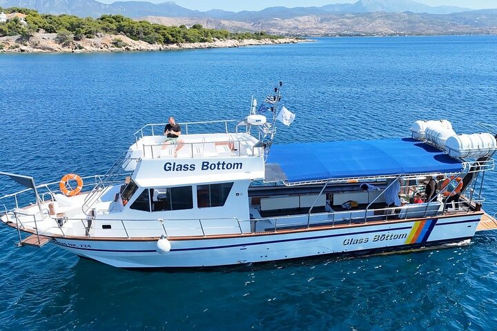 Corinth Canal Cruises Passage By St Andreas Glass Bottom Boat