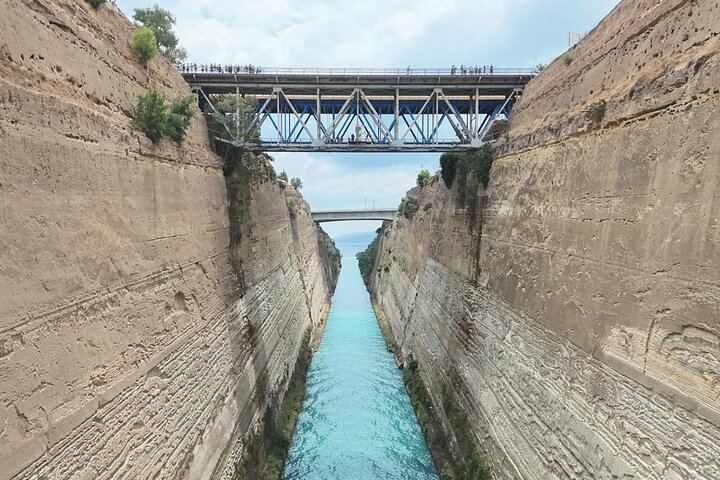 Corinth Canal Cruises Passage By St Andreas Glass Bottom Boat