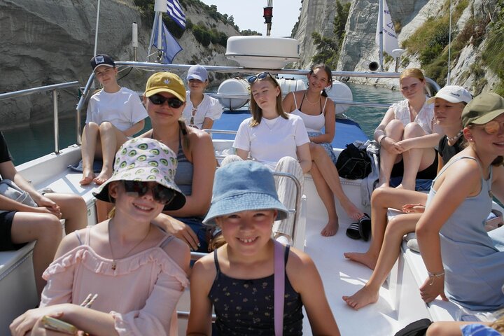 Corinth Canal Cruises Passage By St Andreas Glass Bottom Boat