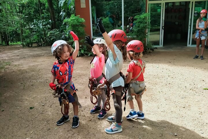 Fun Tree Top Zipline Adventure and Challenge in Kanchanaburi