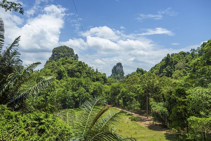 Fun Tree Top Zipline Adventure and Challenge in Kanchanaburi