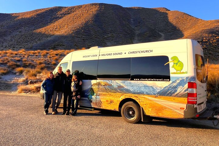Christchurch to Queenstown One-Way Tour via Mt Cook & Lake Tekapo
