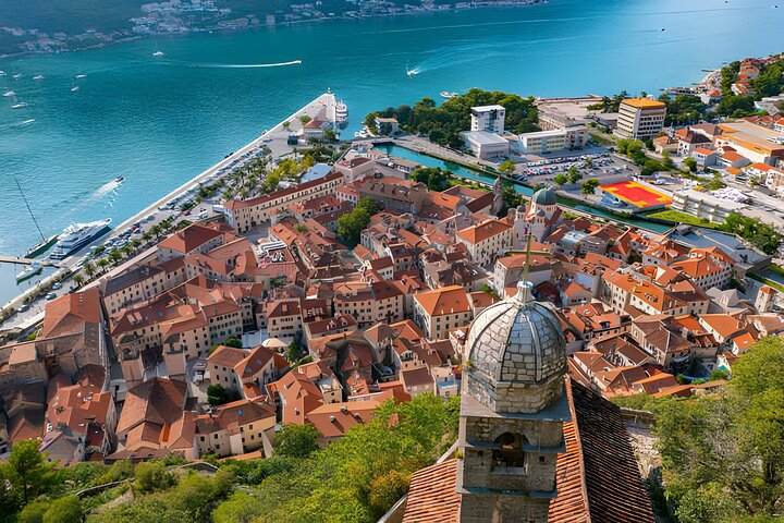 MONTENEGRO Tour(UNESCO Kotor & St.Stefan)from Tirana,Durres,Golem