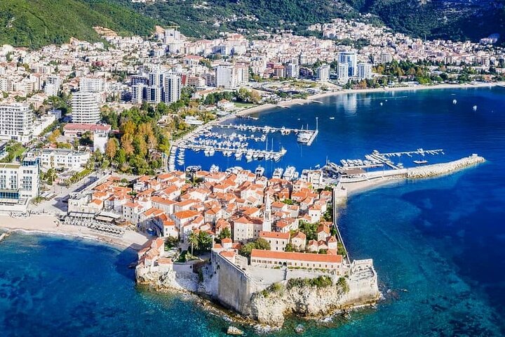 MONTENEGRO Tour(UNESCO Kotor & St.Stefan)from Tirana,Durres,Golem