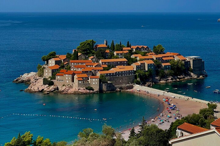MONTENEGRO Tour(UNESCO Kotor & St.Stefan)from Tirana,Durres,Golem