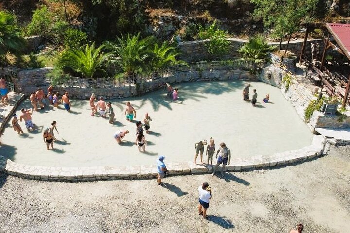 Dalyan Mud Bath, Iztuzu Beach & Kaunos Tombs from Sarigerme