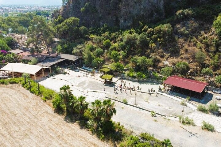 Dalyan Mud Bath, Iztuzu Beach & Kaunos Tombs from Sarigerme