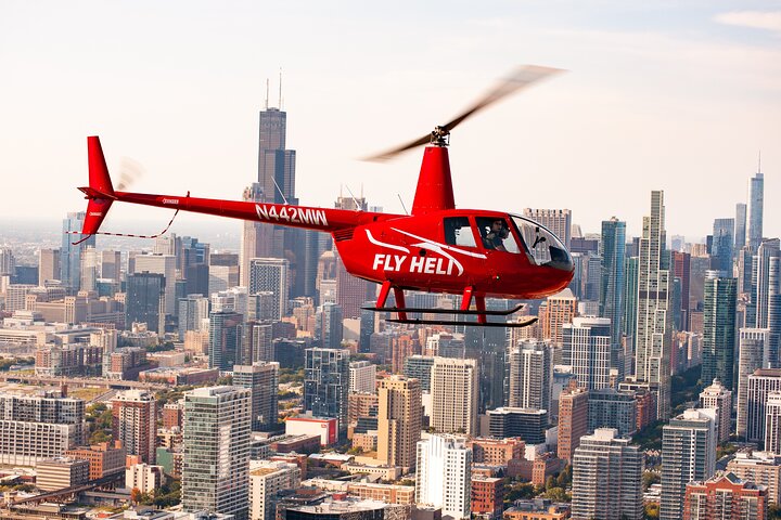 Chicago Skyline Snap Tour Helicopter Flight Over Chicago