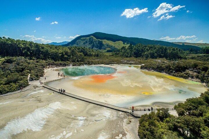 Hobbiton & Rotorua including Waiotapu Day Tour from Auckland