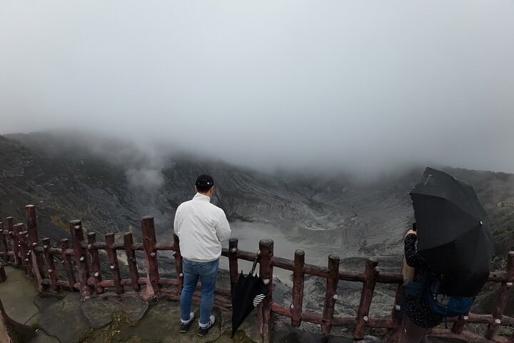 Tangkuban Parahu Volcano or White Crater Bandung Guided Tour