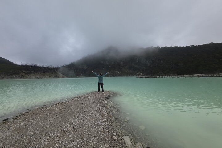 Tangkuban Parahu Volcano or White Crater Bandung Guided Tour