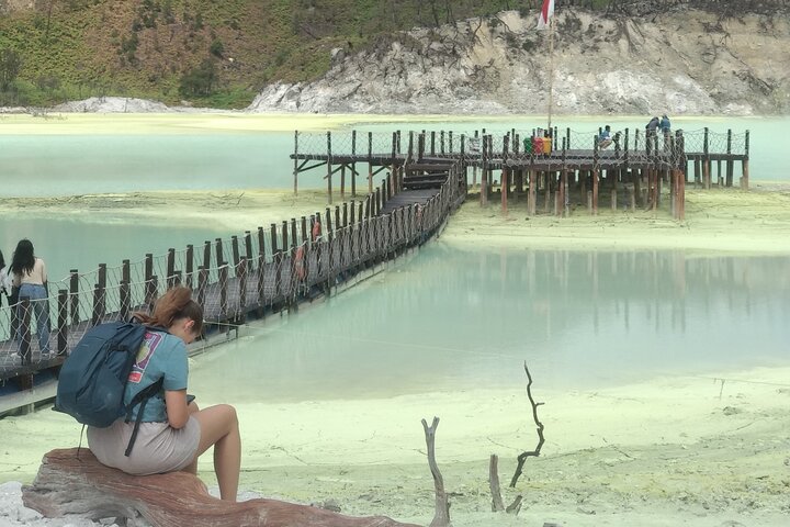 Tangkuban Parahu Volcano or White Crater Bandung Guided Tour