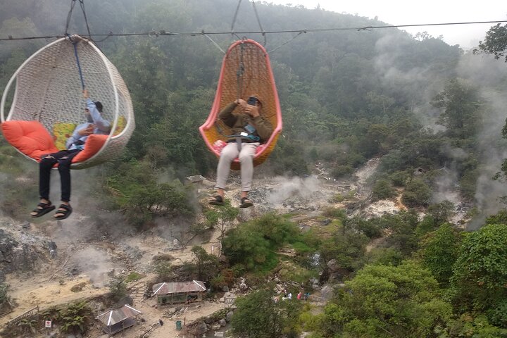 Tangkuban Parahu Volcano or White Crater Bandung Guided Tour