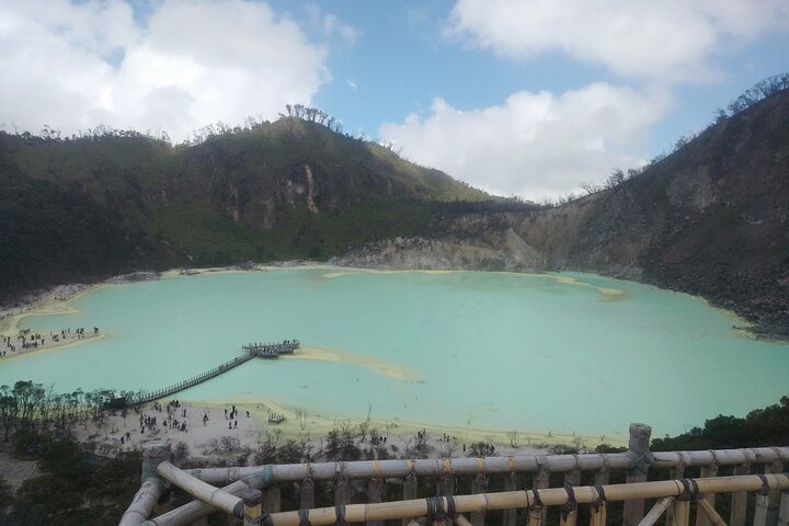 Tangkuban Parahu Volcano or White Crater Bandung Guided Tour