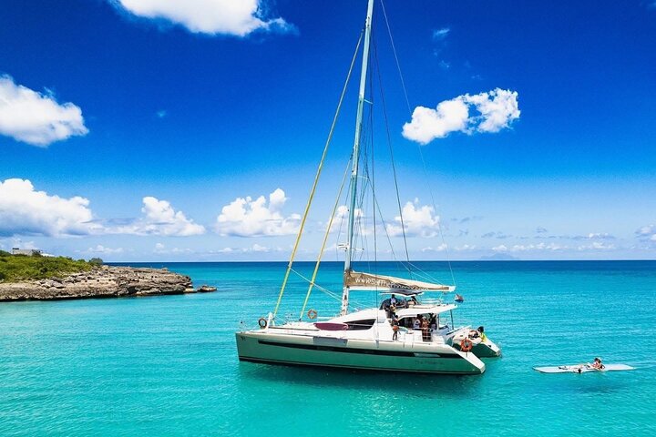 Best Luxury Catamaran Day Sail St Maarten on The Phoenix (Public)