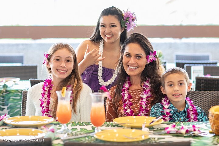 Waikiki Luau Buffet with Optional Rock-A-Hula Show Ticket