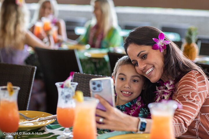Waikiki Luau Buffet with Optional Rock-A-Hula Show Ticket