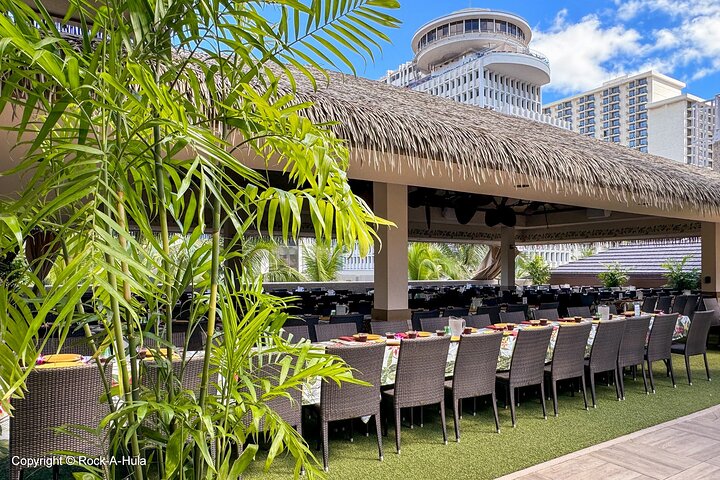Waikiki Luau Buffet with Optional Rock-A-Hula Show Ticket
