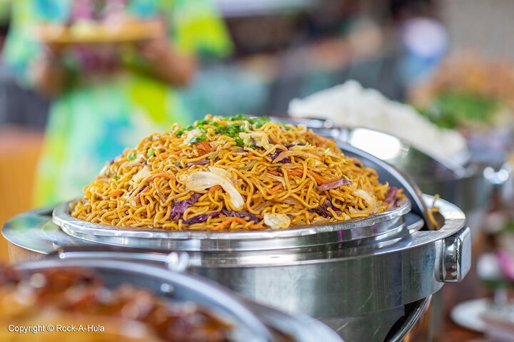 Waikiki Luau Buffet with Optional Rock-A-Hula Show Ticket
