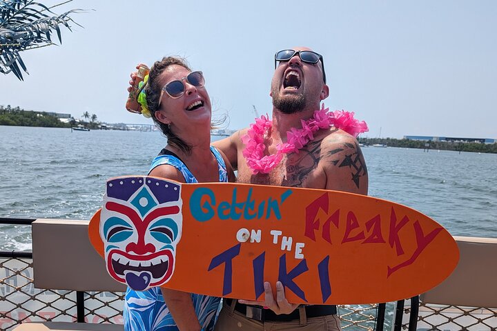 Ft Myers Beach 2 Hour Tiki Pub Fun in the Sun Dolphin Cruise