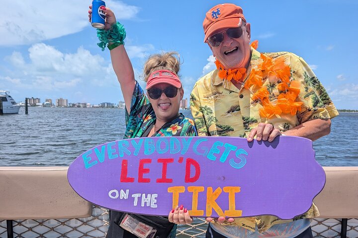 Ft Myers Beach 2 Hour Tiki Pub Fun in the Sun Dolphin Cruise