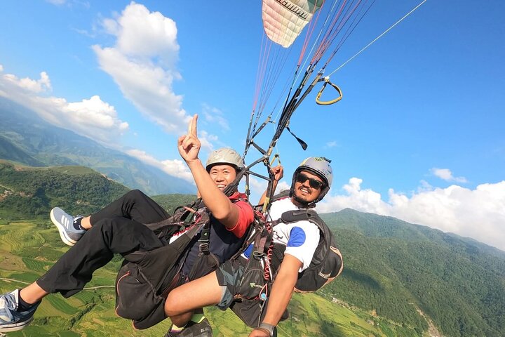 90-Min Daily Sapa Paragliding Tour – Hotel Transfer Included