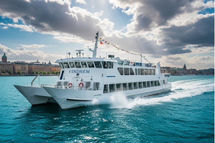 Stockholm Guided Archipelago Cruise Tour with Swedish Fika