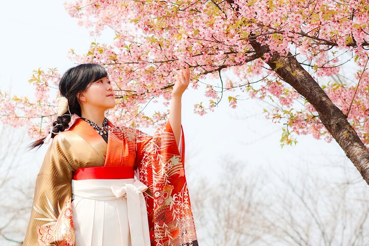 Private Authentic Kimono Walk in Nostalgic Village, Minakami