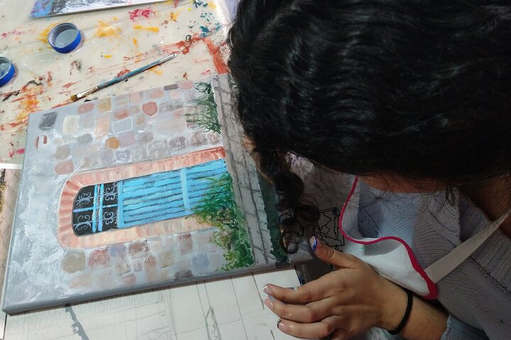 One Painting in One Day, Doors of San Miguel