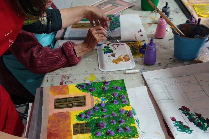 One Painting in One Day, Doors of San Miguel