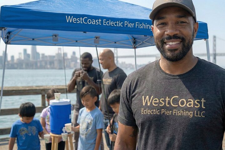 Learn to Pier Fish: Beginner Groups 2-6 persons (No license)