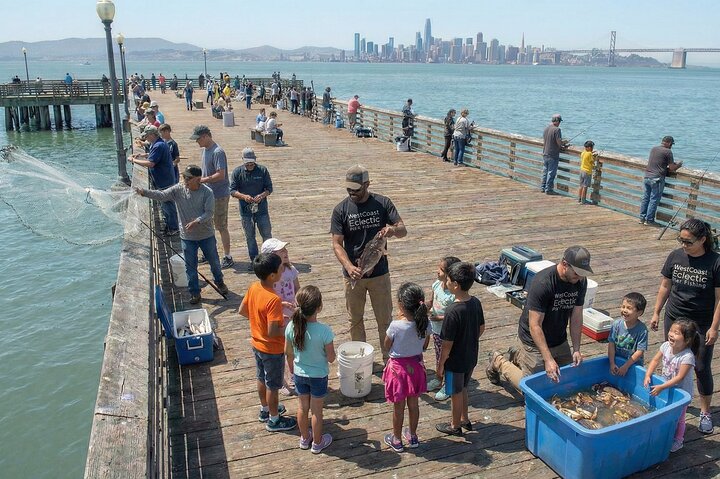 Learn to Pier Fish: Beginner Groups 2-6 persons (No license)
