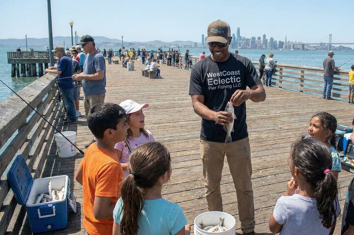 Learn to Pier Fish: Beginner Groups 2-6 persons (No license)