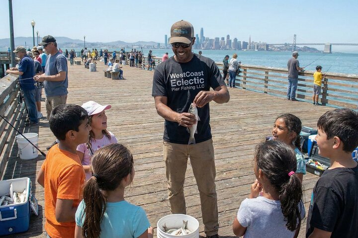 Learn to Pier Fish: Beginner Groups 2-6 persons (No license)