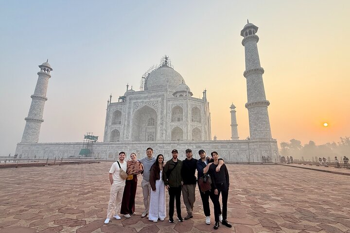 Taj Mahal Sunrise Tour with Skip-the-Line Entry & Expert Guide