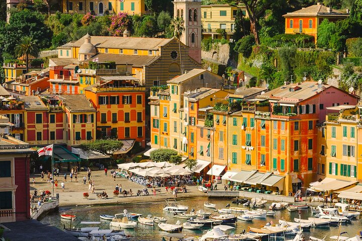 Genoa: Portofino Guided Shore Excursion & Private Boat Tour