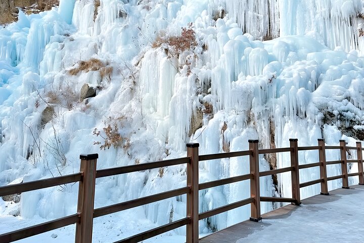 Nami Island & Eobi Ice Valley Winter Private Tour (8 Hours)