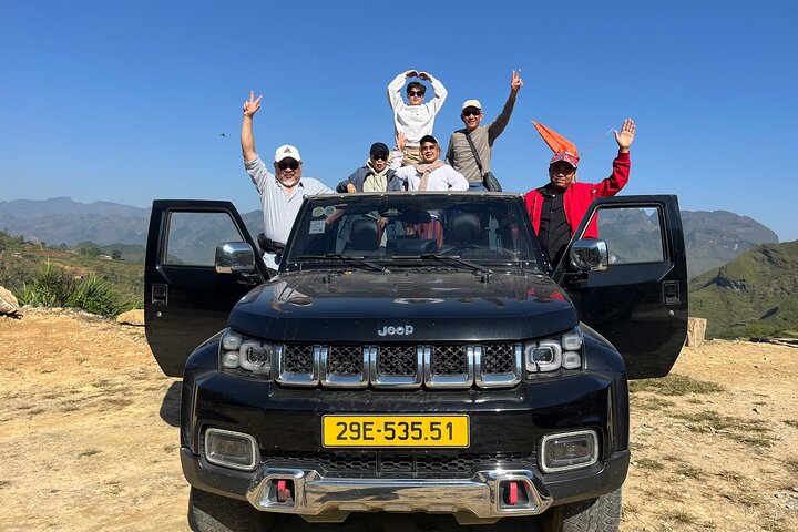Ha Giang New Model Open Air Jeep 2 Days 1 Night