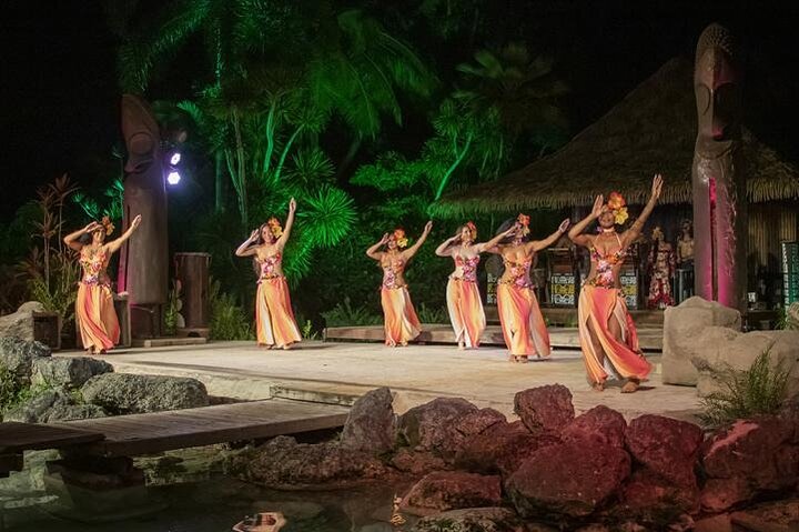 Island Dinner Show Cultural show BBQ Fiesta Plate Course