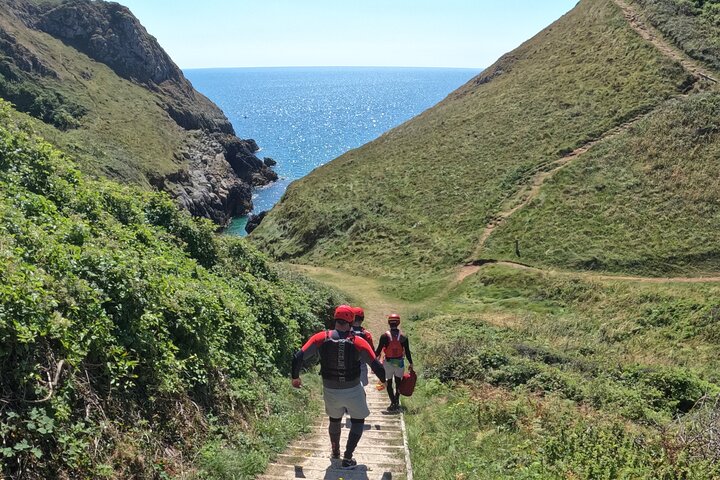Coasteering near Tenby
