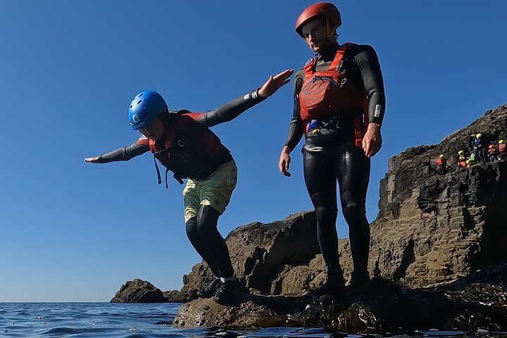 Coasteering near Tenby