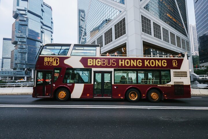Big Bus Hong Kong Open Top Hop-On Hop-Off Sightseeing Tour