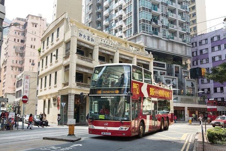 Big Bus Hong Kong Open Top Hop-On Hop-Off Sightseeing Tour