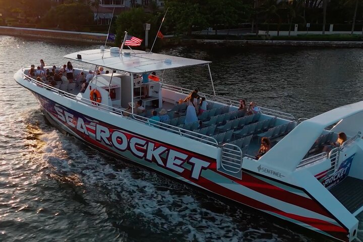Fort Lauderdale Ocean and Intracoastal Sunset Cruise